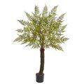 Nearly Naturals 6 in. Fern Artificial Plant 9155